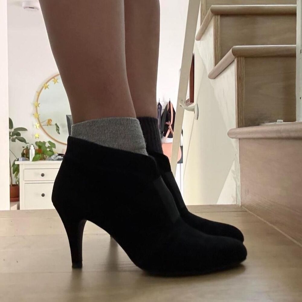 Adrienne-vittadini Women's Black Boots